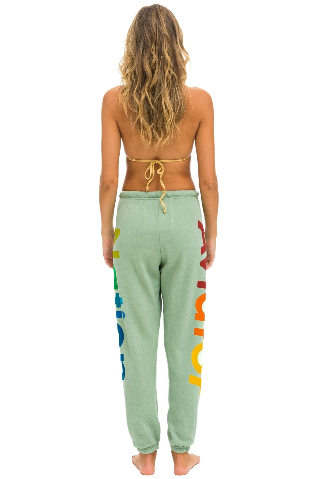 AVIATOR NATION 2 SWEATPANTS - SAGE - Image 5