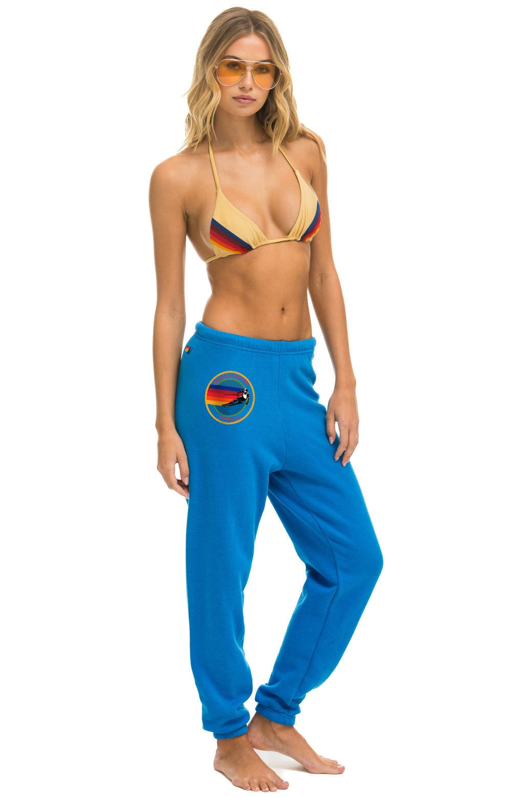 AVIATOR NATION ASPEN SWEATPANTS - OCEAN - Image 4