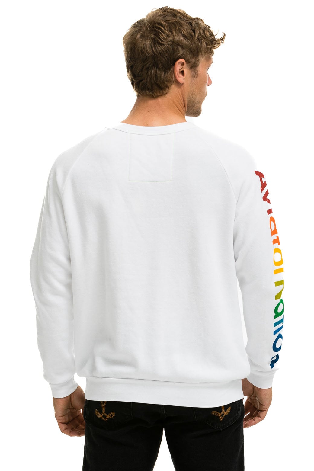 AVIATOR NATION ASPEN SWEATSHIRT - WHITE - Image 5