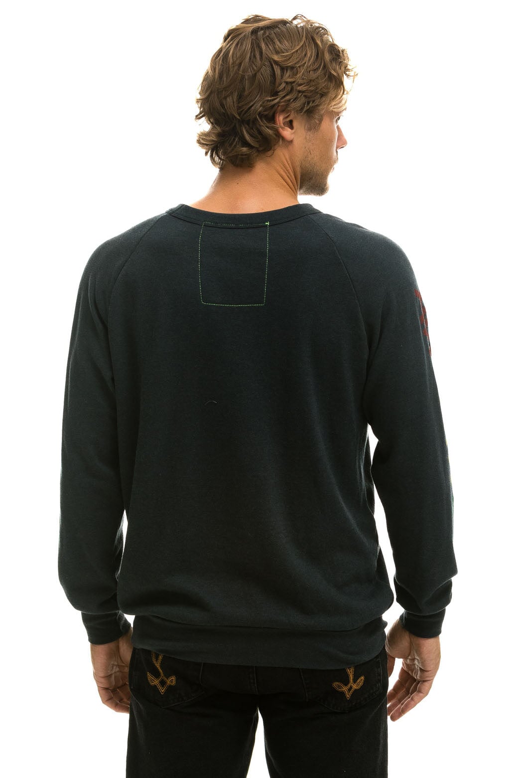AVIATOR NATION HAMPTONS CREW SWEATSHIRT - CHARCOAL - Image 3