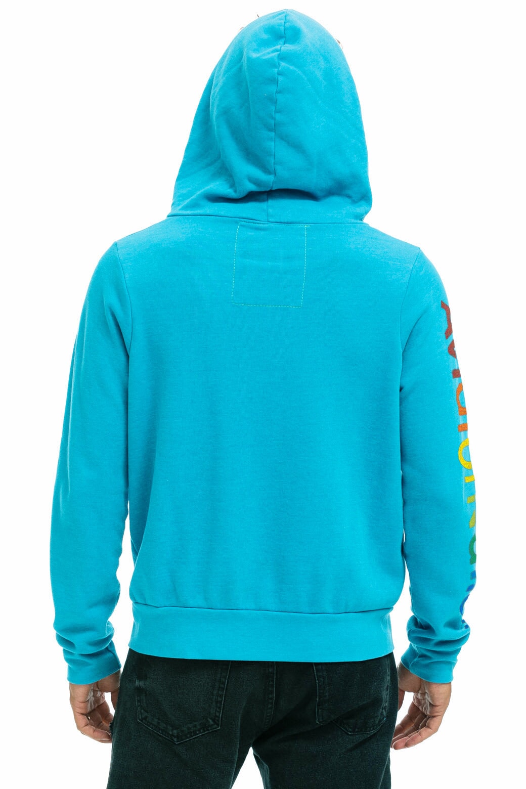 AVIATOR NATION MIAMI HOODIE - NEON BLUE - Image 3