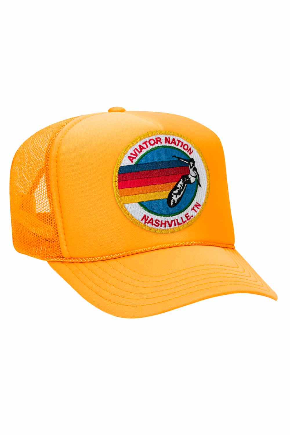 AVIATOR NATION NASHVILLE VINTAGE LOW RISE TRUCKER HAT - Image 22