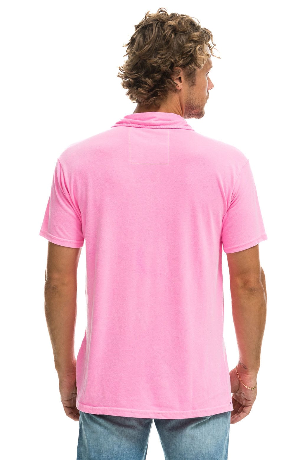 AVIATOR NATION POLO - NEON PINK - Image 4