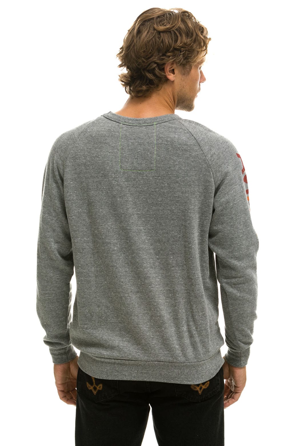 AVIATOR NATION SWEATSHIRT - HEATHER GREY - Image 5