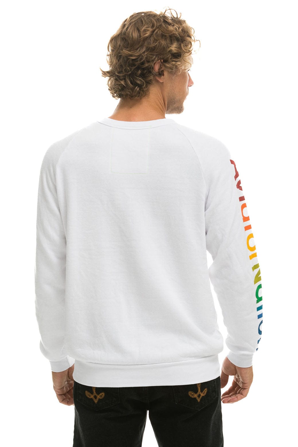 AVIATOR NATION SWEATSHIRT - WHITE - Image 8