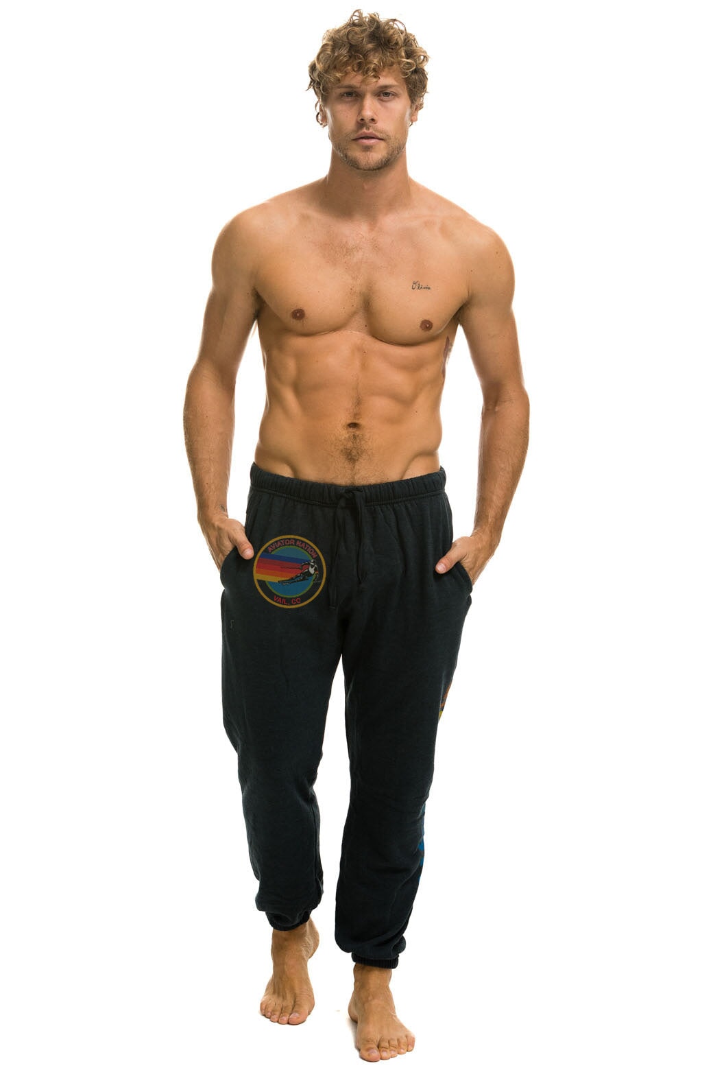 AVIATOR NATION VAIL SWEATPANT - CHARCOAL