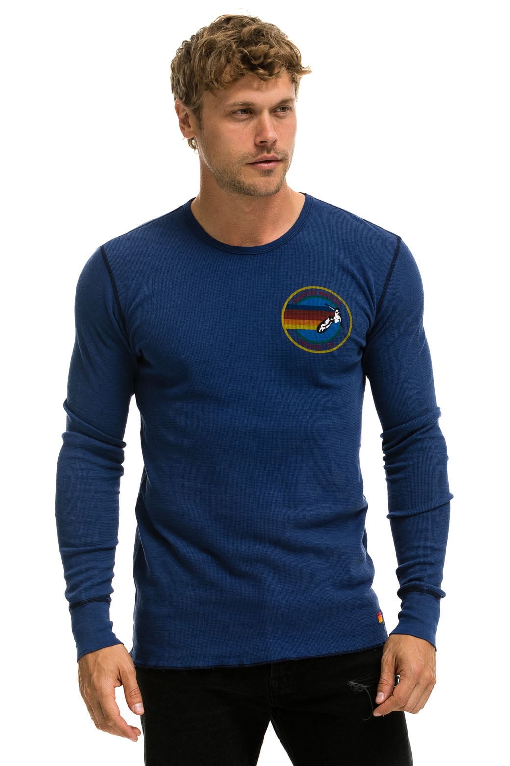 AVIATOR NATION VENICE THERMAL - NAVY - Image 4