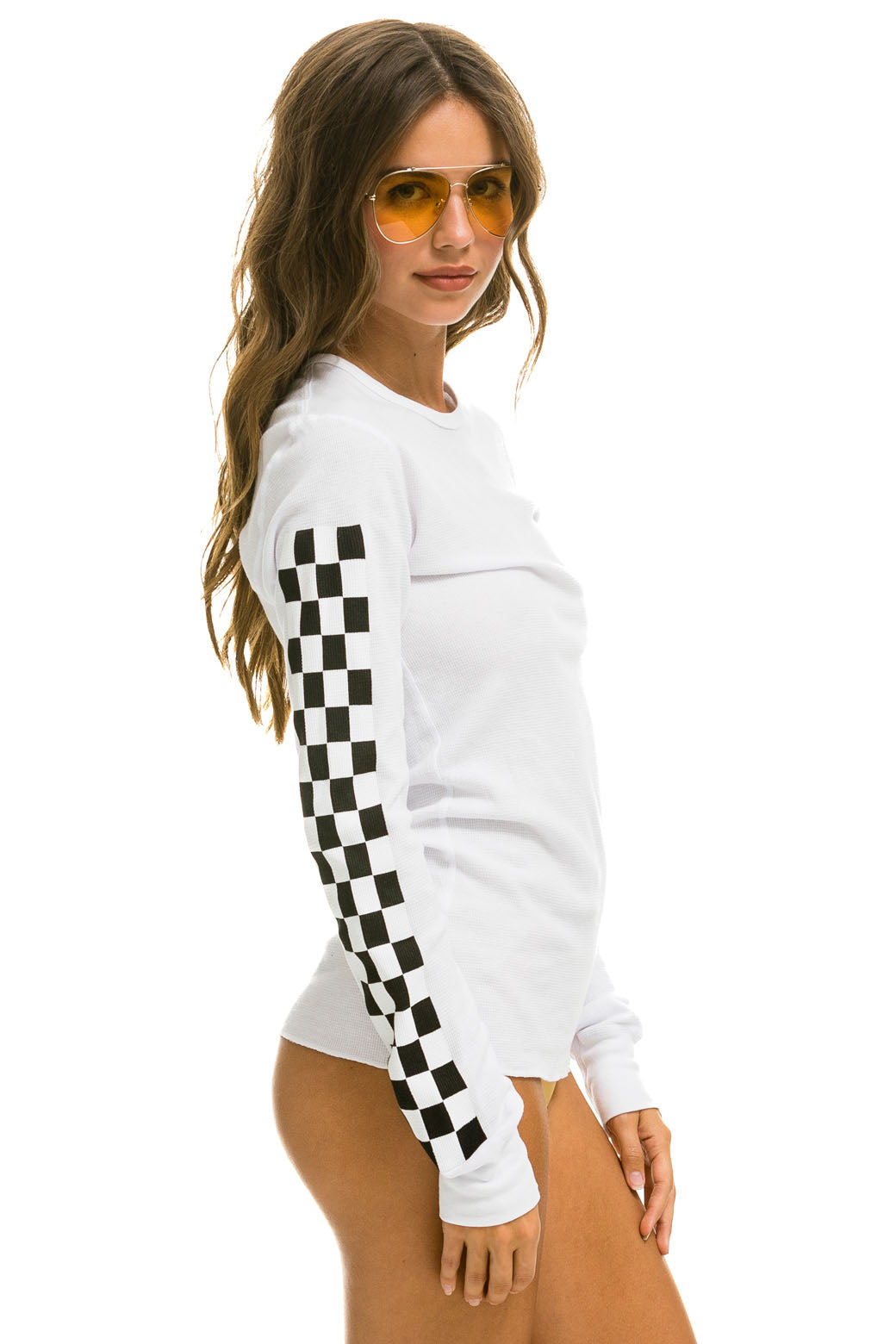 CHECK SLEEVE THERMAL - WHITE - Image 3