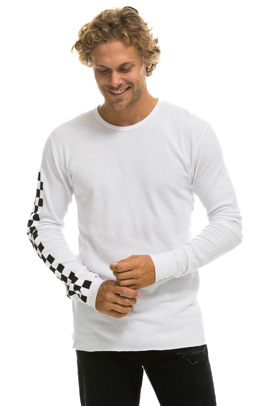 CHECK SLEEVE THERMAL - WHITE - Image 2