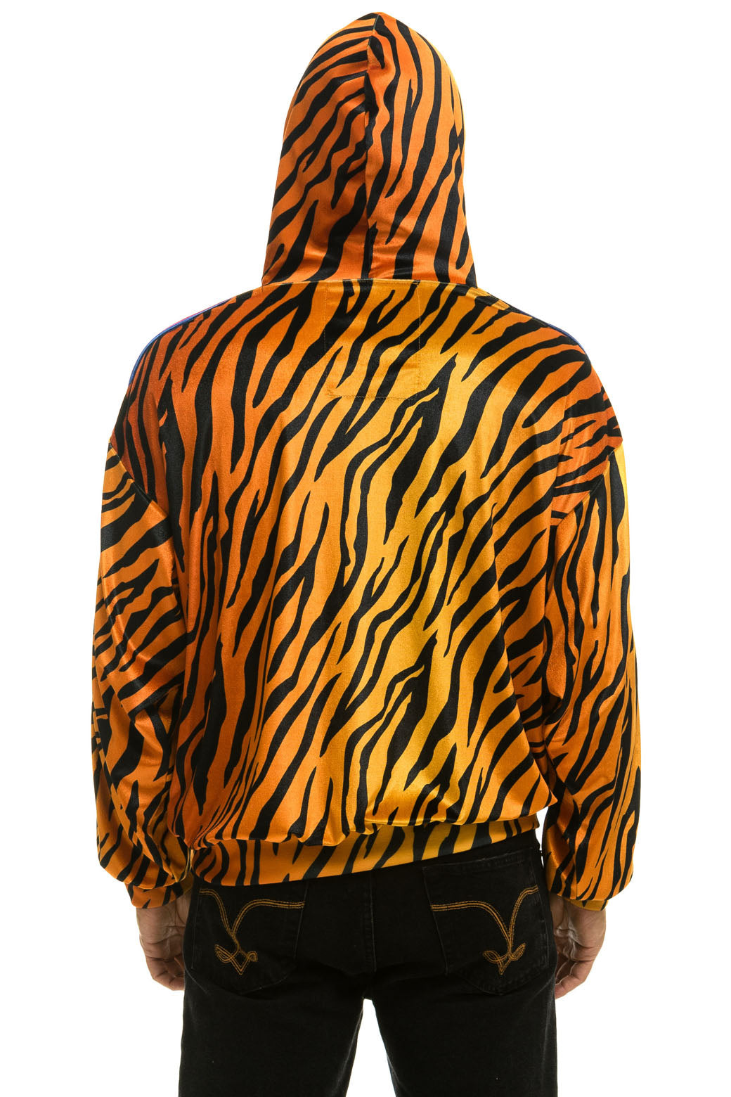 CLASSIC VELVET RELAXED PULLOVER HOODIE - TIGER - Image 10