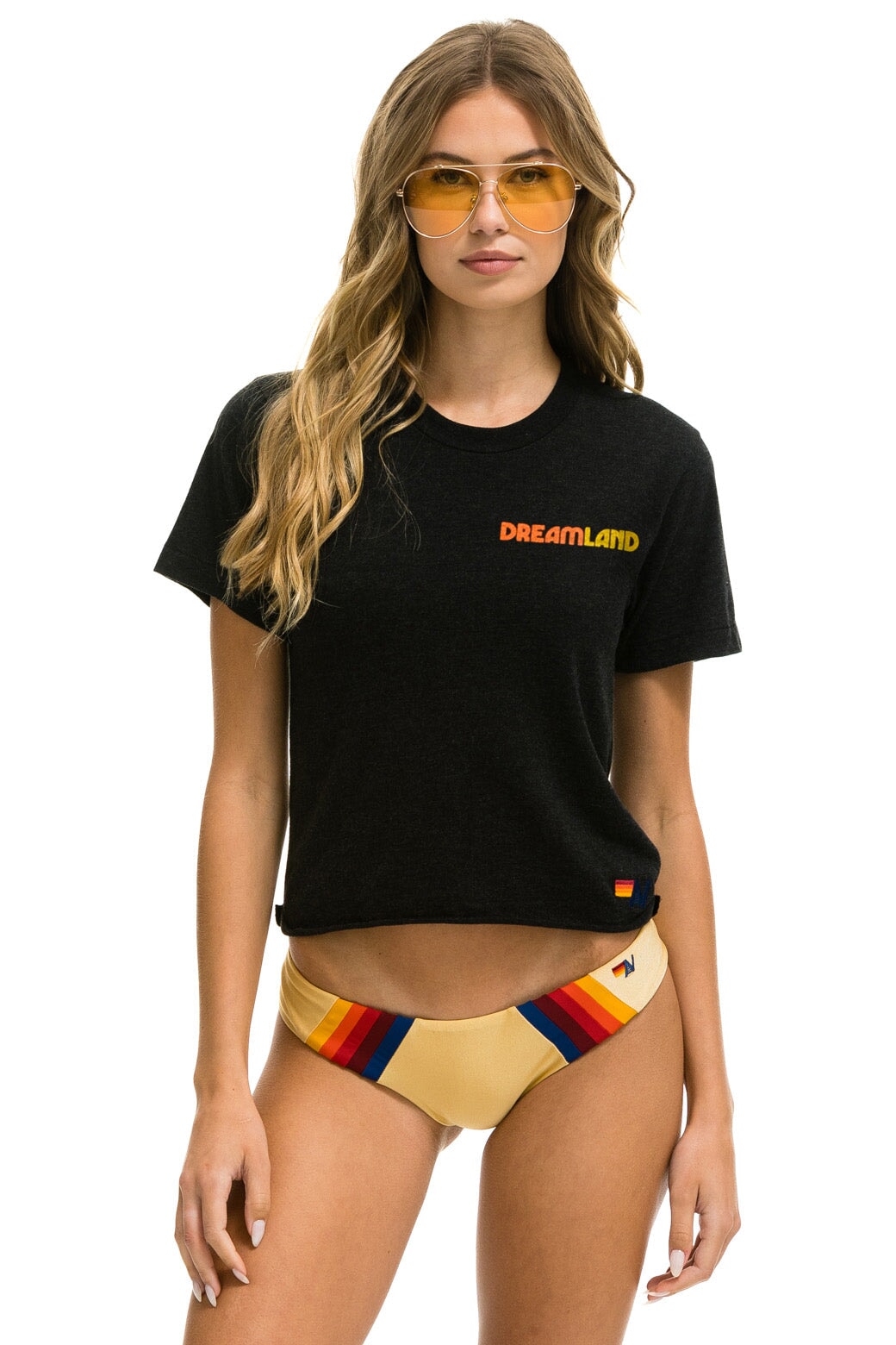 DREAMLAND LOGO BOYFRIEND TEE - BLACK