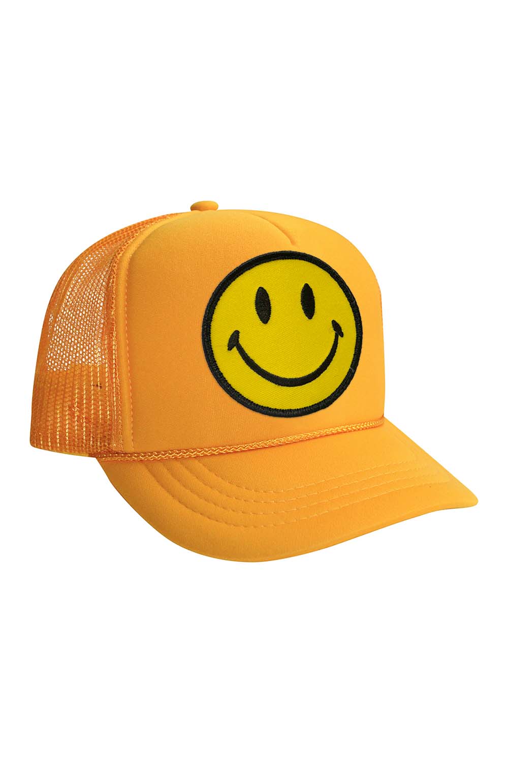 KID'S SMILEY VINTAGE FOAM TRUCKER HAT - Image 2