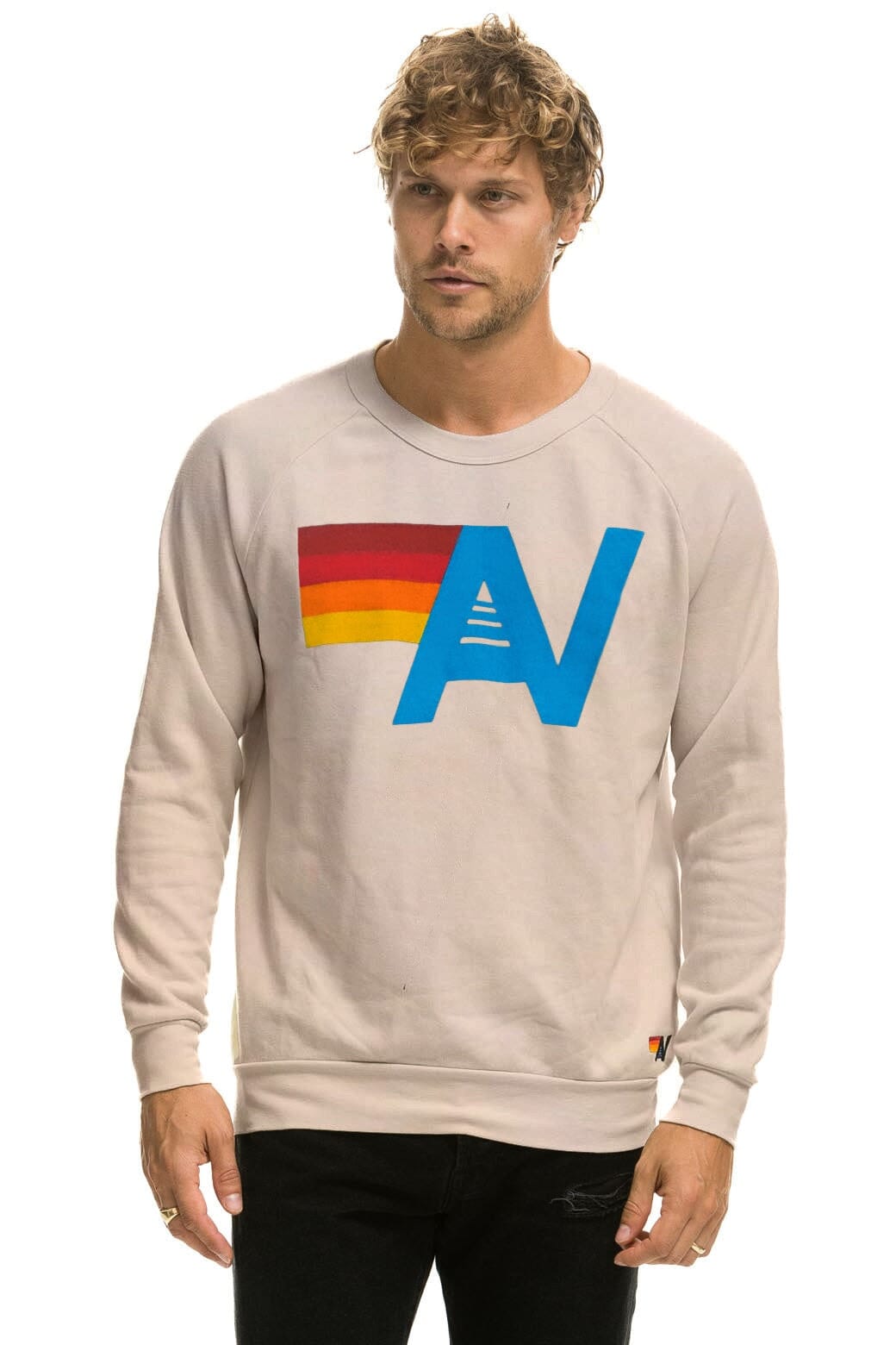 LOGO SWEATSHIRT - SAND - Image 2
