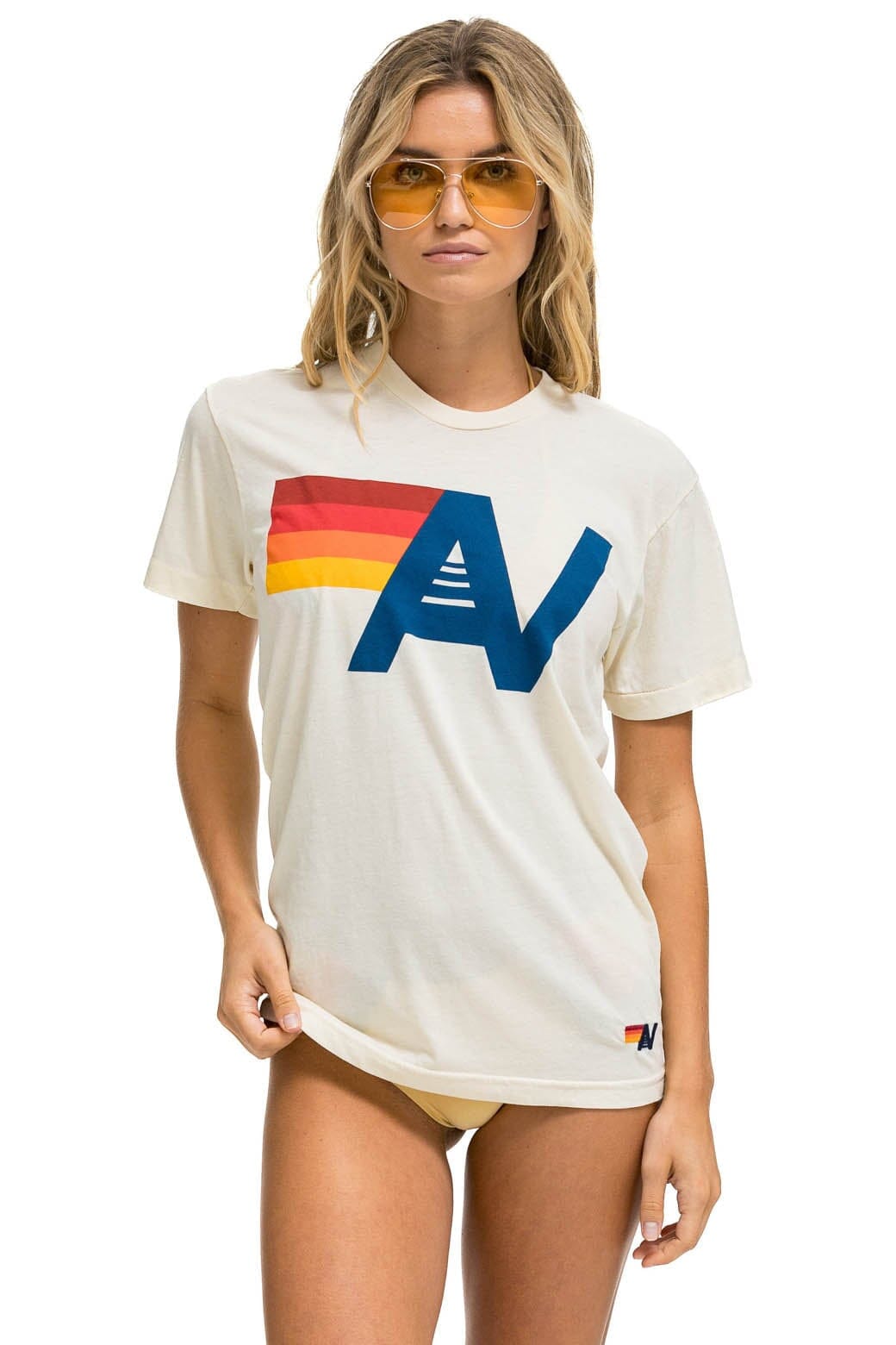 LOGO TEE - VINTAGE WHITE - Image 4