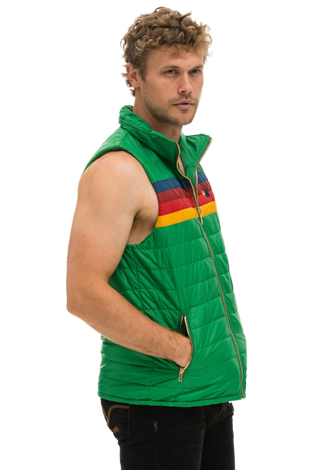 MEN'S 4 STRIPE VEST - AMAZON - Image 3