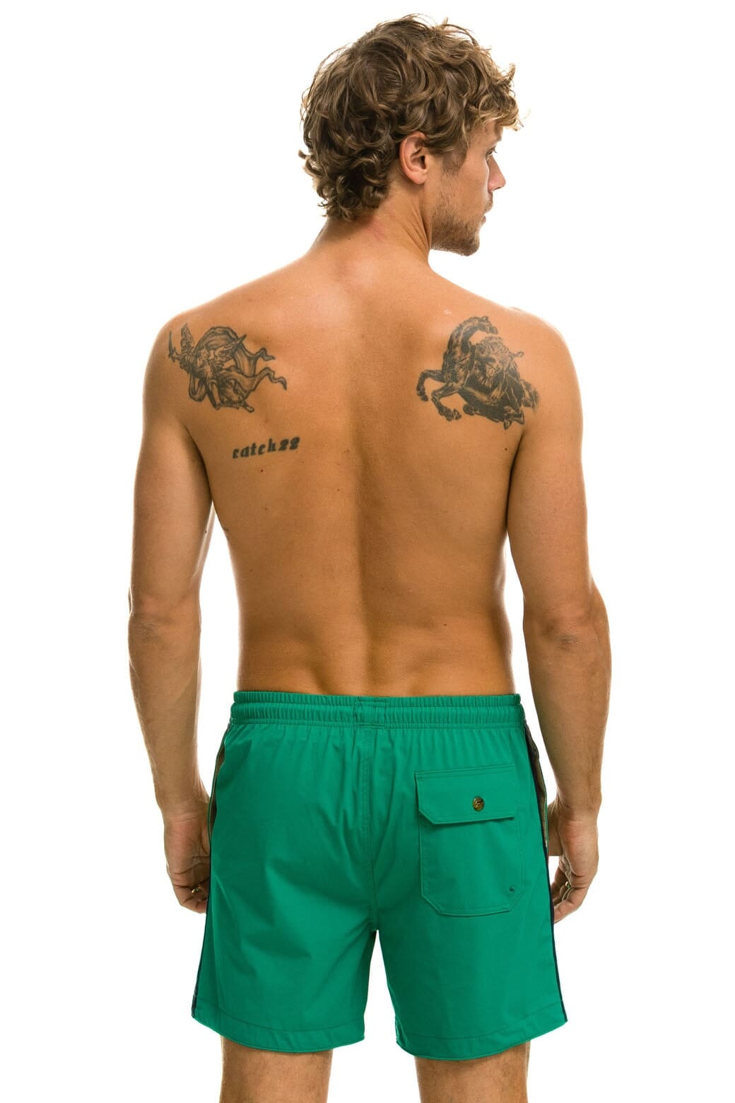 MEN'S 5 STRIPE FLEX SHORTS - AMAZON - Image 3