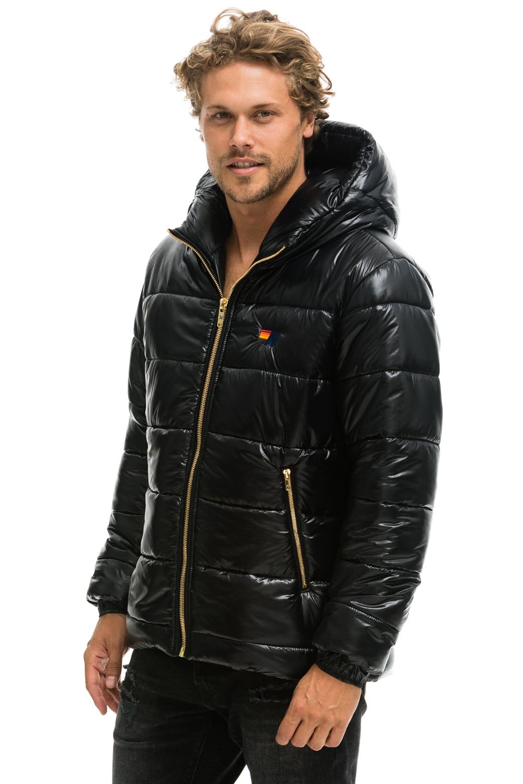 BOLT LUXE TREKKER JACKET - GLOSSY BLACK - Image 3