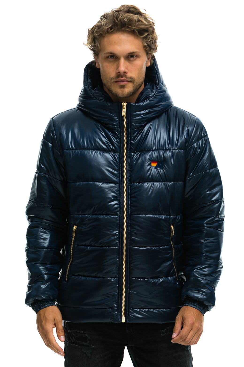 BOLT LUXE TREKKER JACKET - GLOSSY NAVY - Image 4