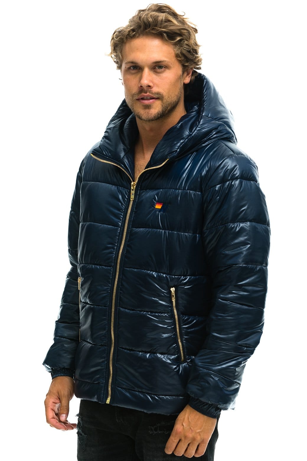 BOLT LUXE TREKKER JACKET - GLOSSY NAVY - Image 3