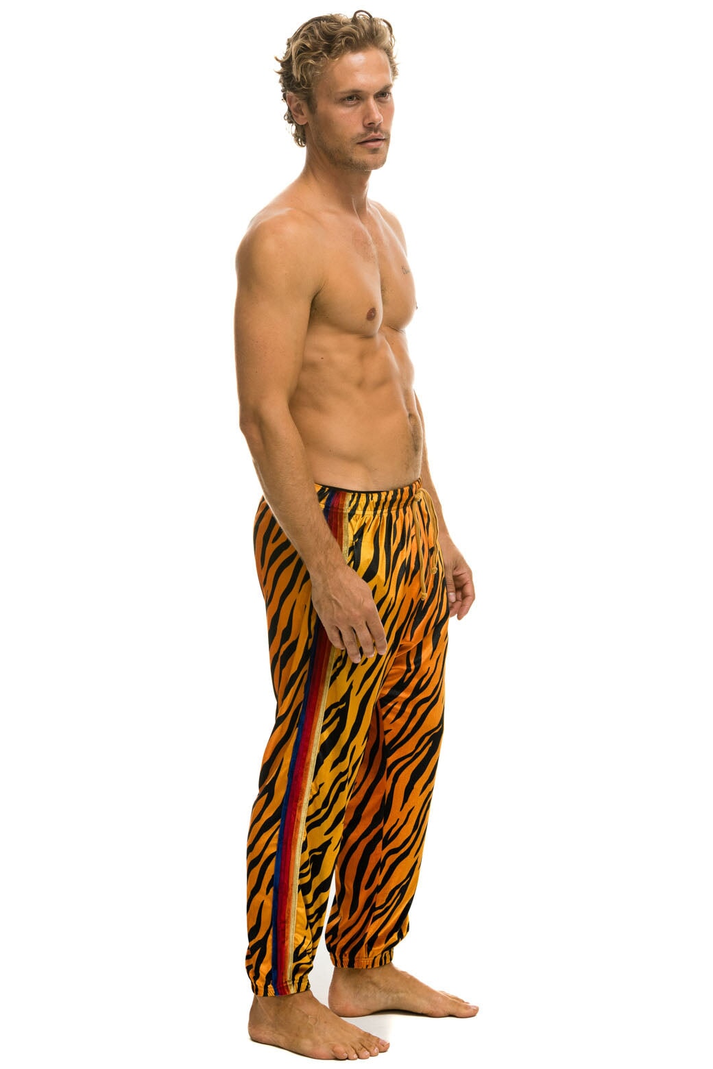CLASSIC VELVET SWEATPANTS - TIGER - Image 3
