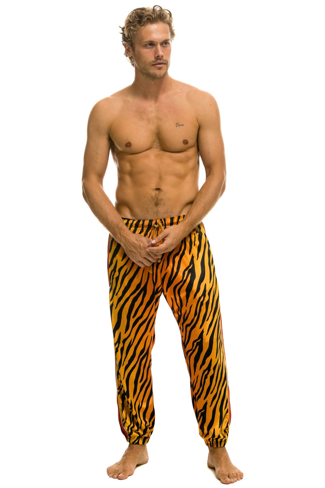 CLASSIC VELVET SWEATPANTS - TIGER - Image 5