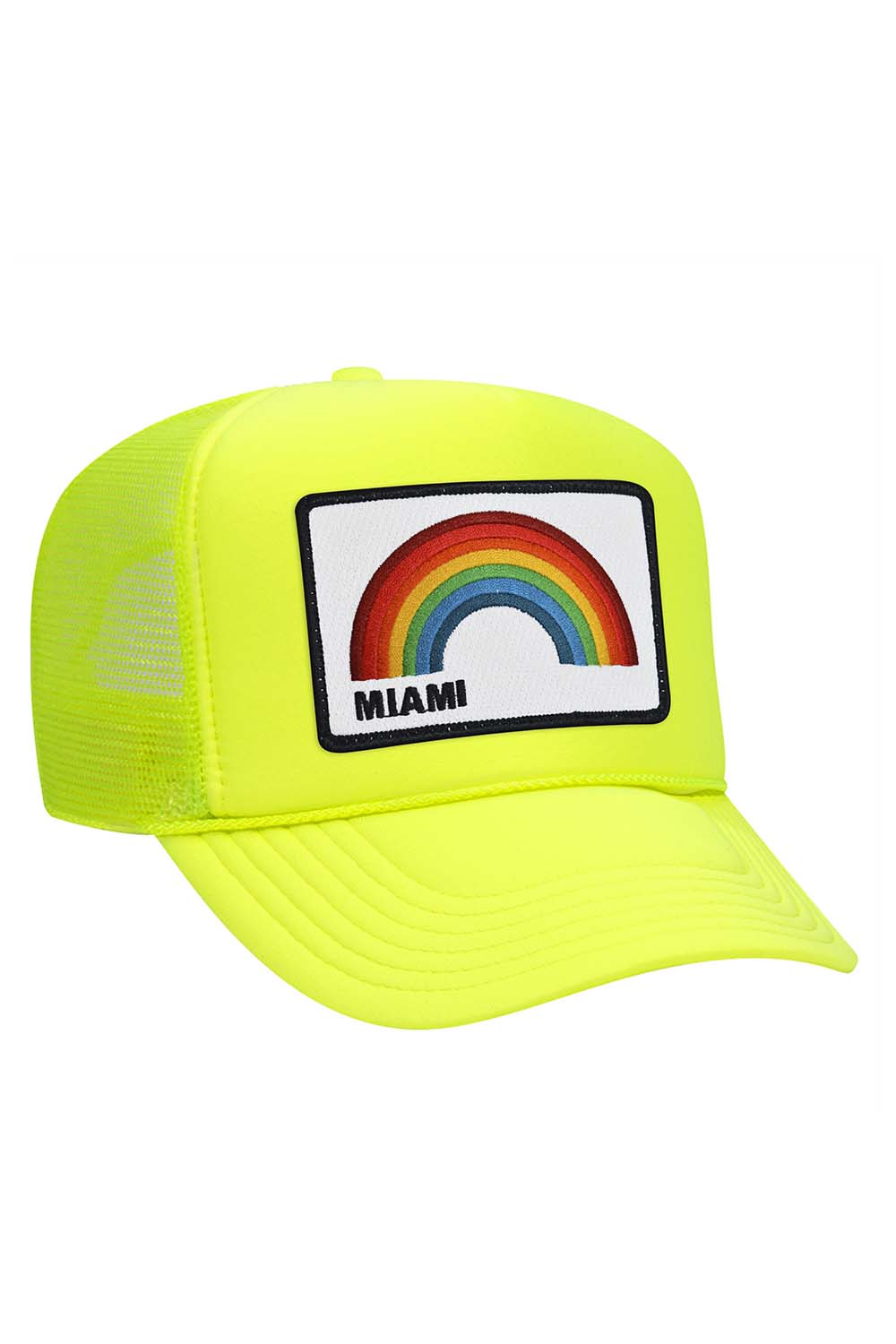 MIAMI RAINBOW TRUCKER HAT - Image 5