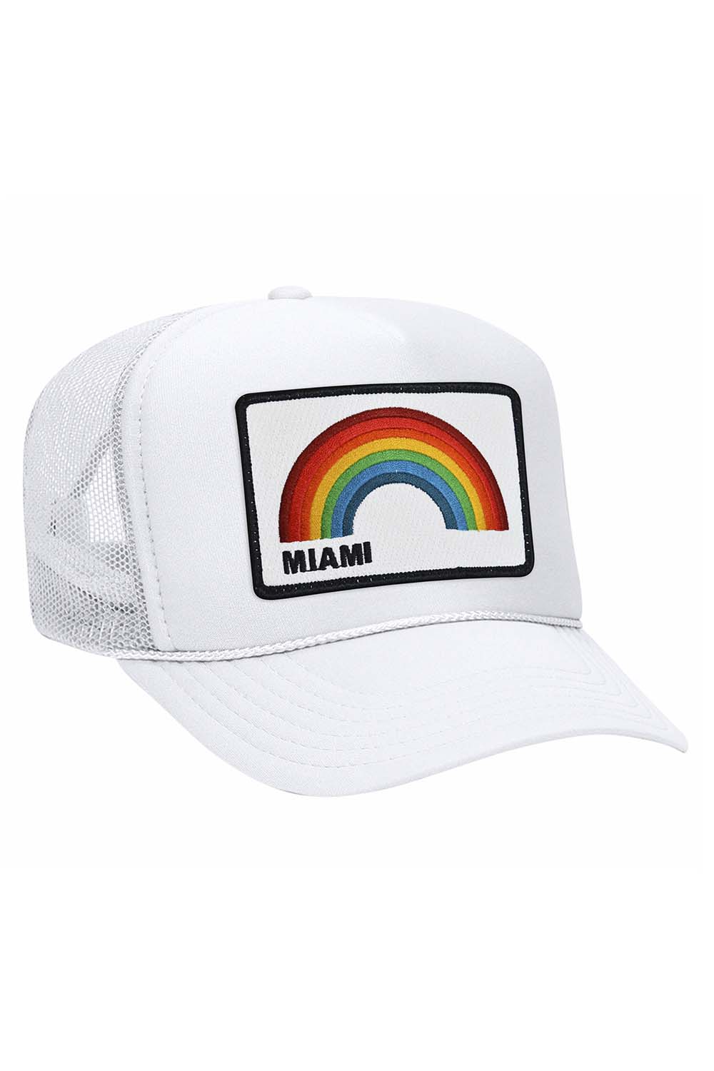 MIAMI RAINBOW TRUCKER HAT - Image 8