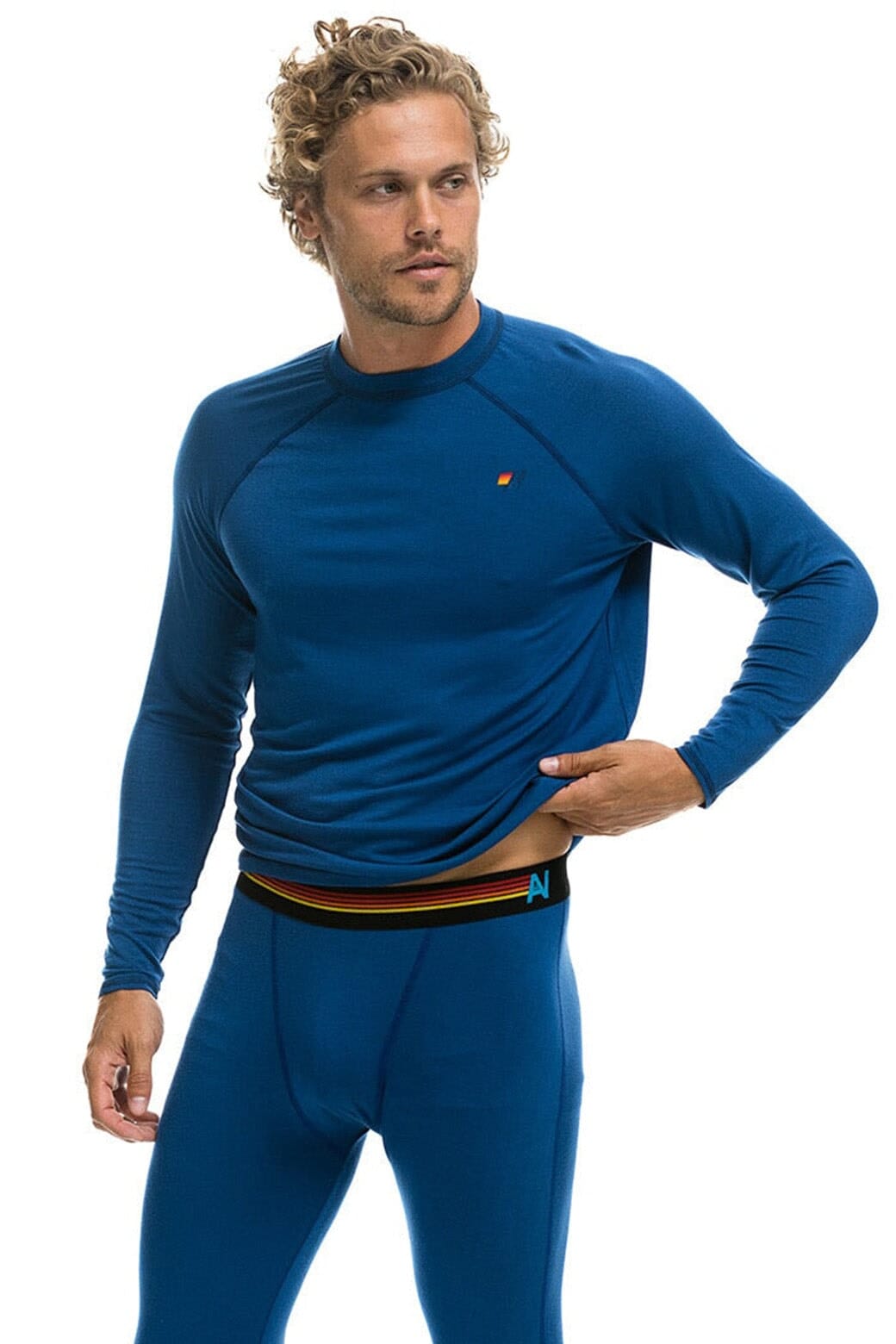 MICRO MODAL BASE LAYER TOP - ROYAL - Image 2