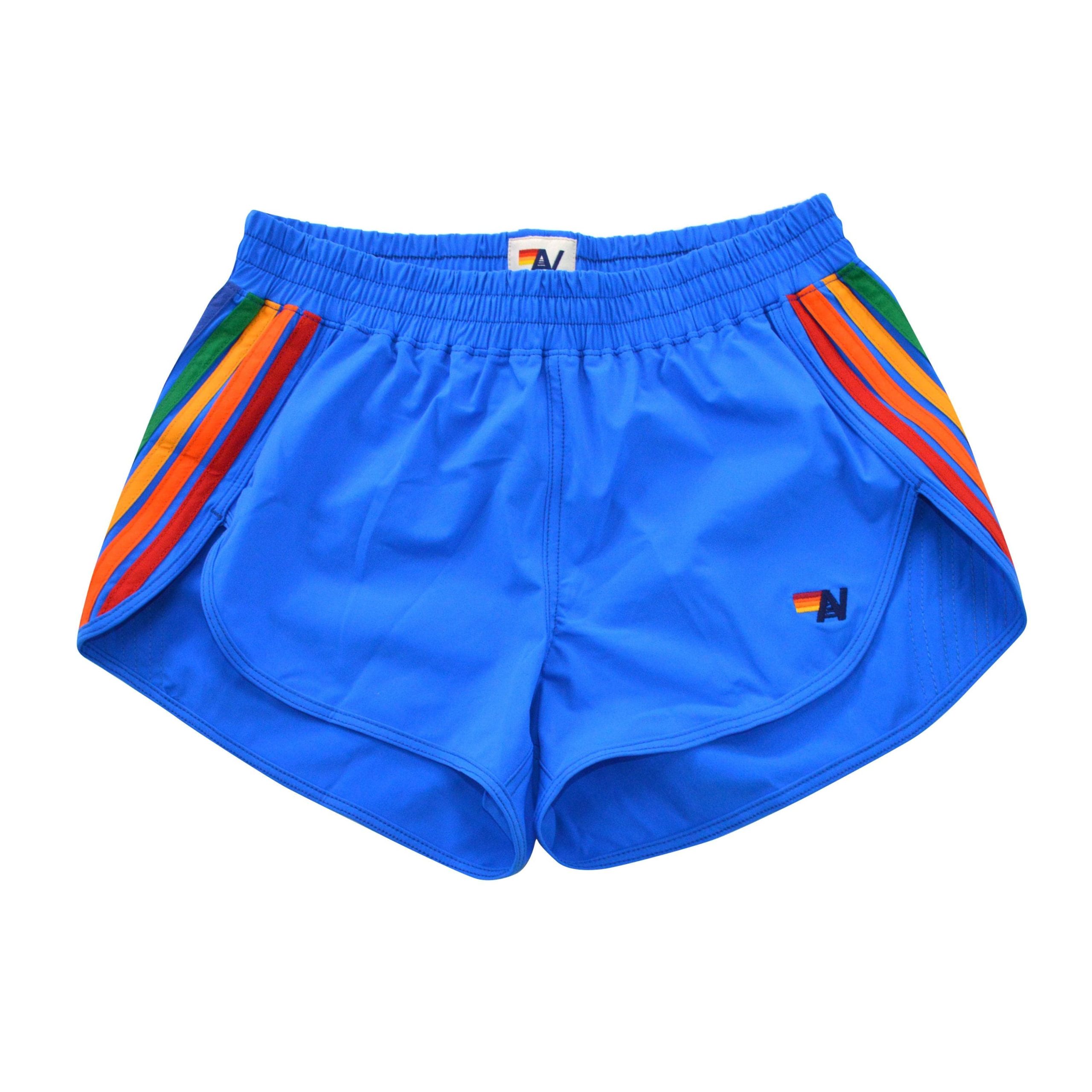 WOMEN'S 5 STRIPE FLEX BOARD SHORTS - PARROT // RAINBOW - Image 5