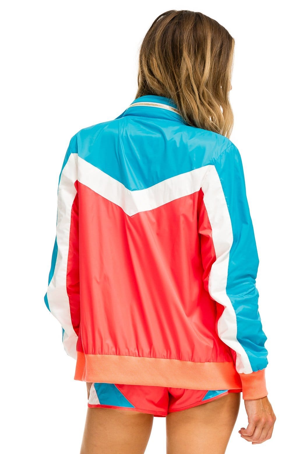 NEW WOMEN'S ULTRA LIGHT JOGGER SHORTS - NEON RED - Image 6