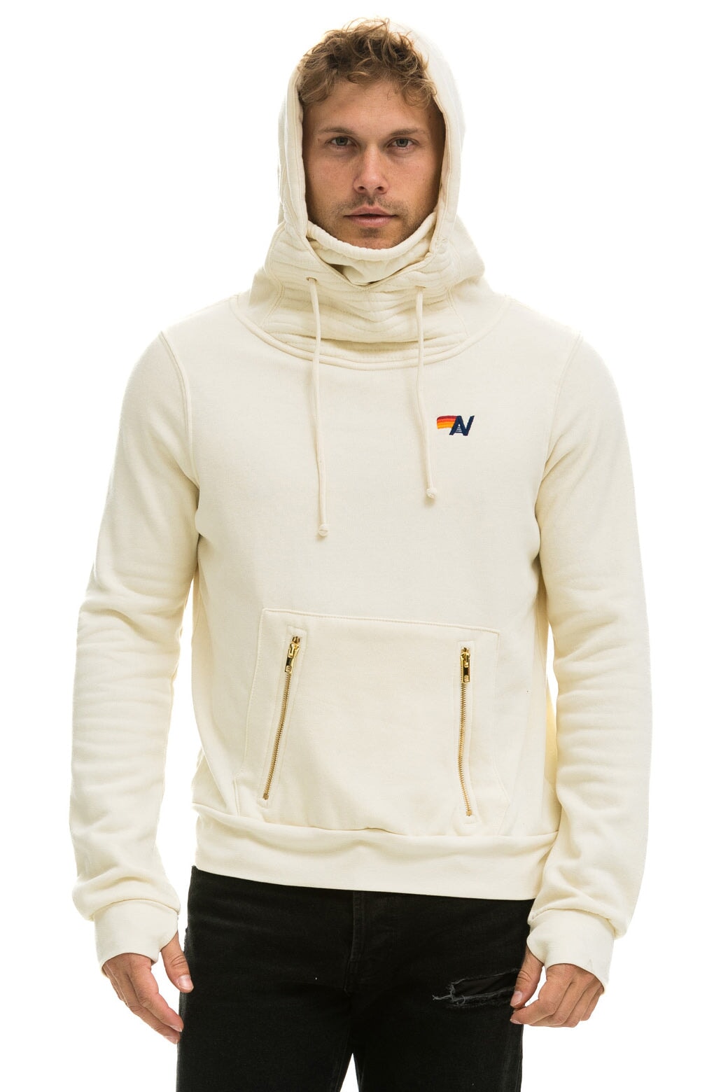 NINJA PULLOVER HOODIE - VINTAGE WHITE - Image 2