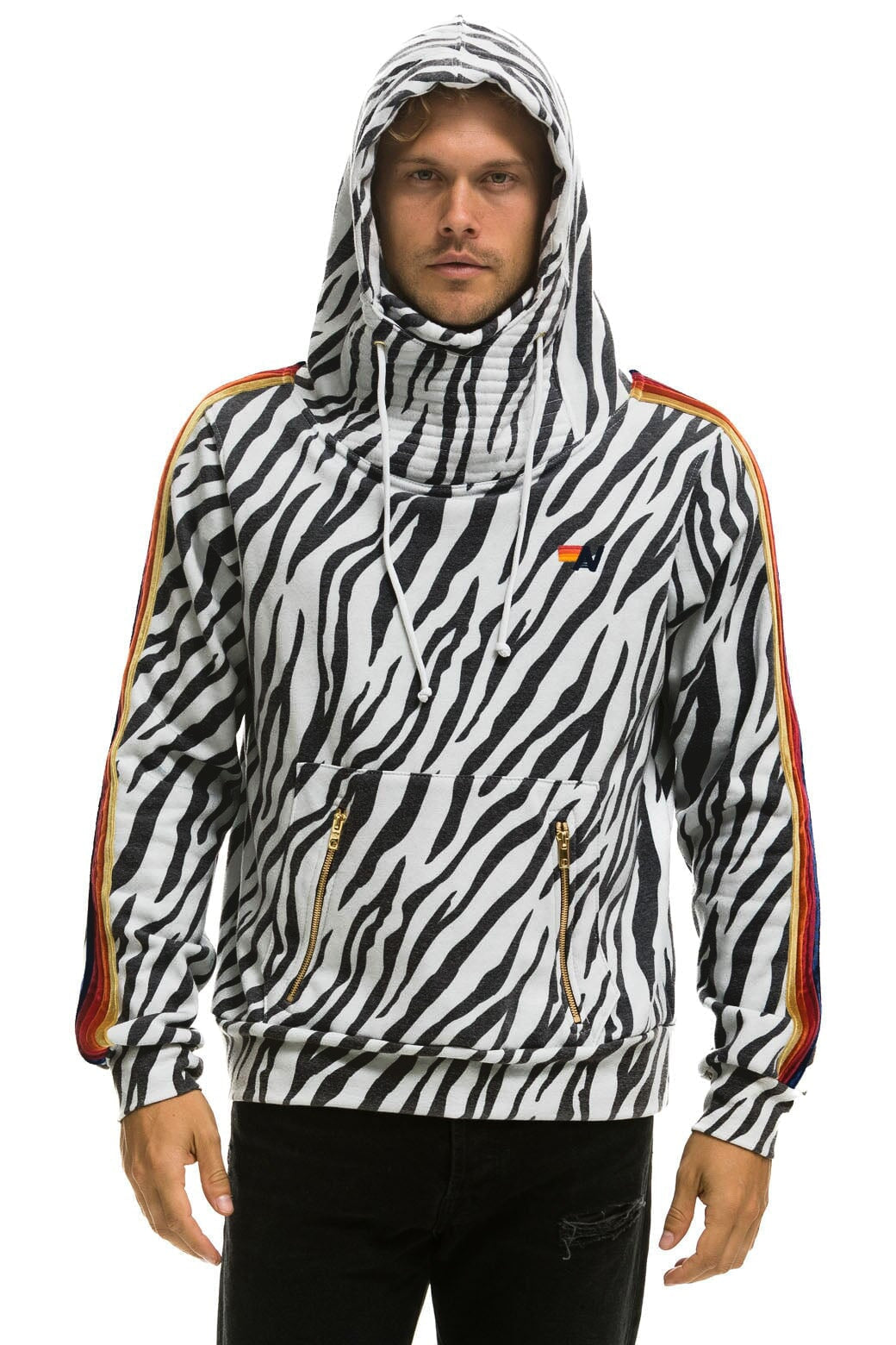NINJA PULLOVER HOODIE - ZEBRA - Image 2