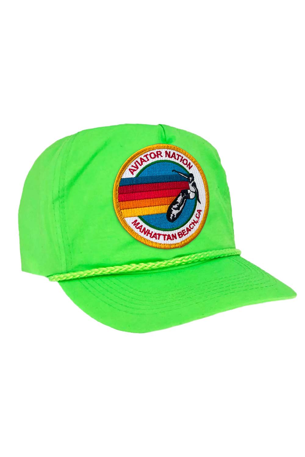 SIGNATURE MANHATTAN BEACH VINTAGE NYLON TRUCKER HAT - Image 8