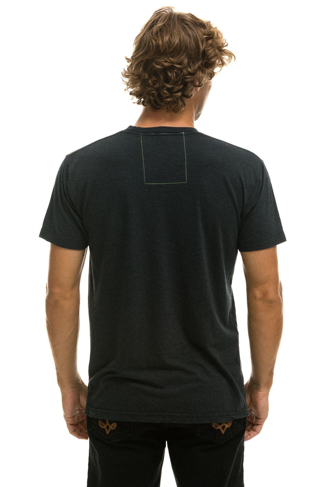 SIGNATURE SMALL VENICE CIRCLE TEE - CHARCOAL - Image 3