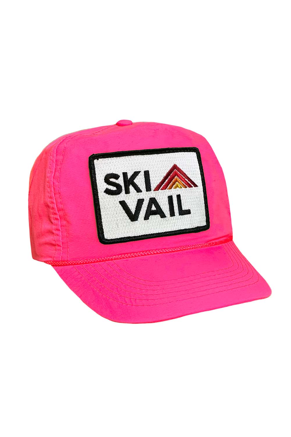 SKI VAIL - VINTAGE NYLON TRUCKER HAT - Image 2