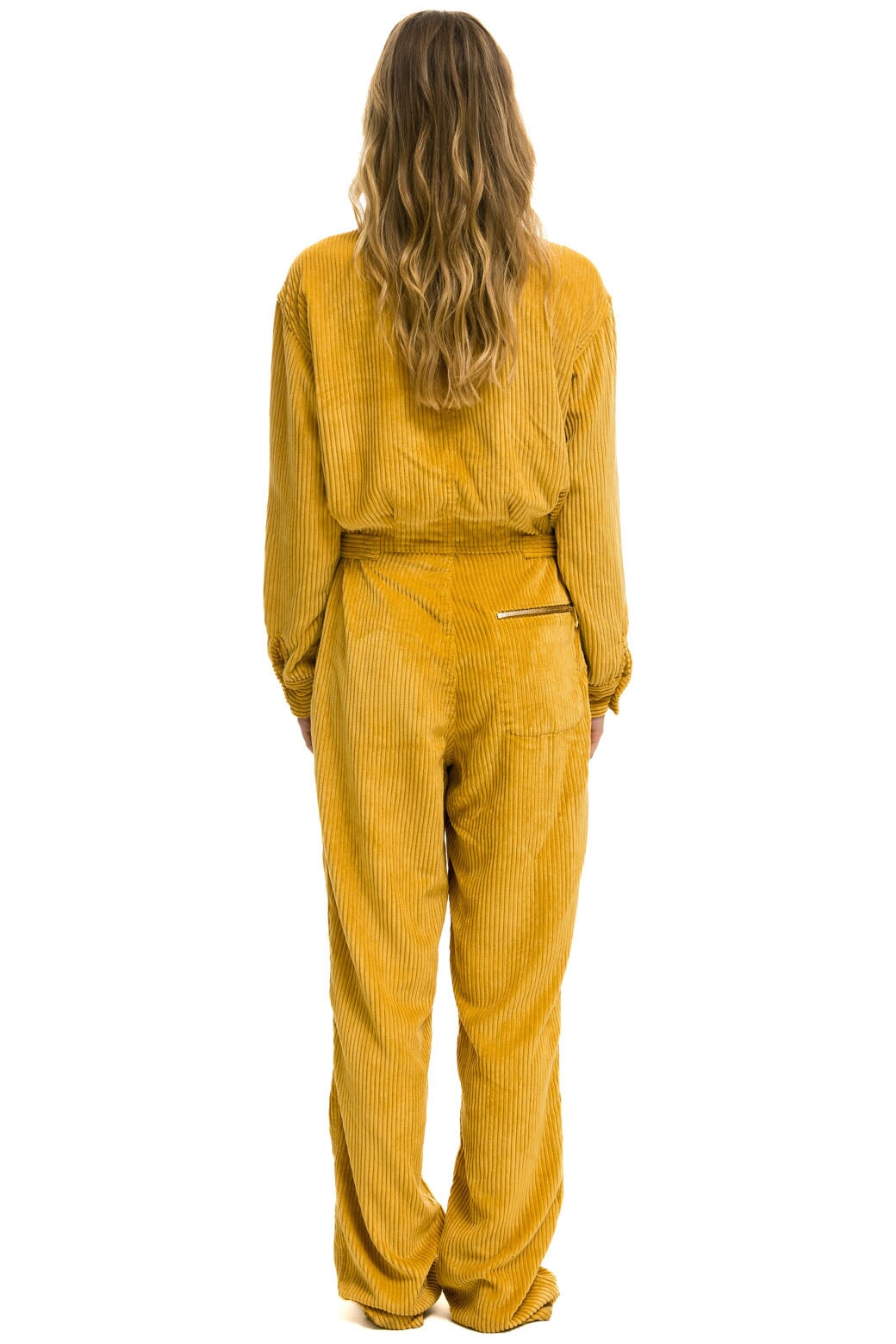 UNISEX CORDUROY FLIGHT SUIT - HONEY - Image 7