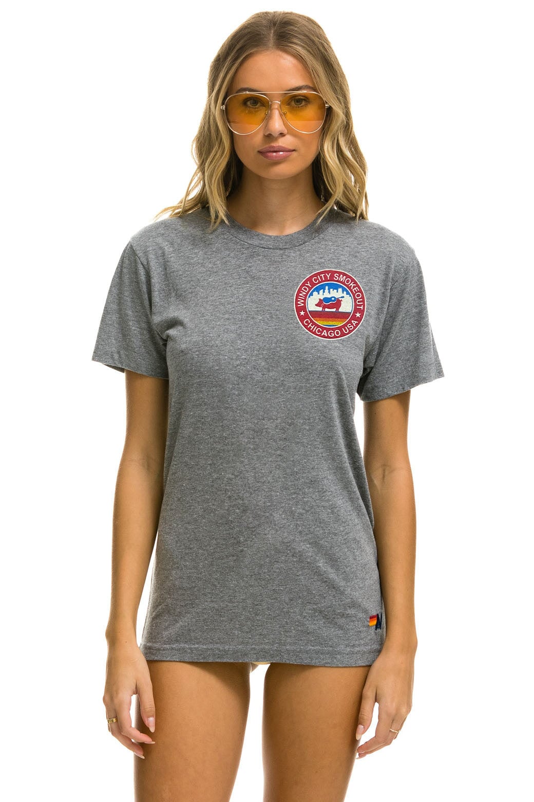 WINDY CITY SMOKEOUT 2023 TEE - HEATHER GREY - Image 2