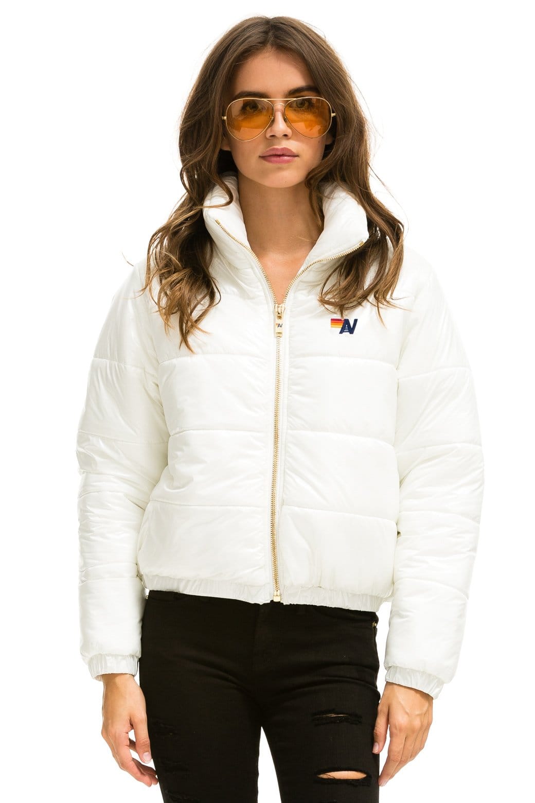 BOLT LUXE APRES PUFFER JACKET - GLOSSY WHITE - Image 5