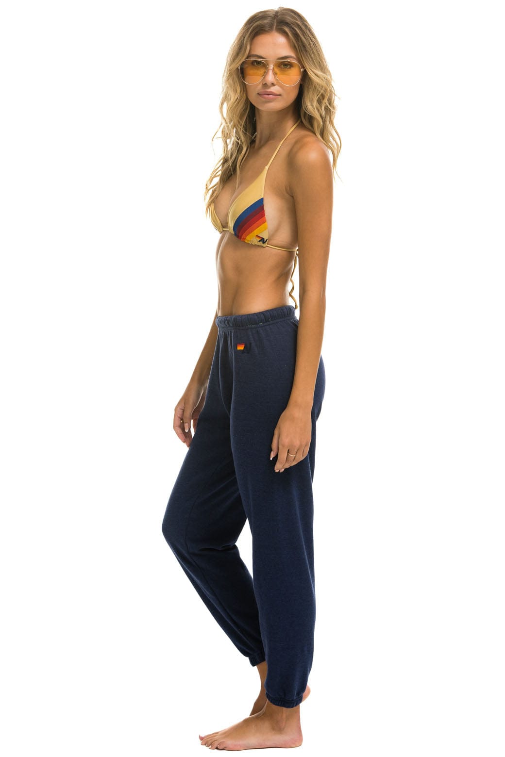LOGO SWEATPANTS - NAVY - Image 4