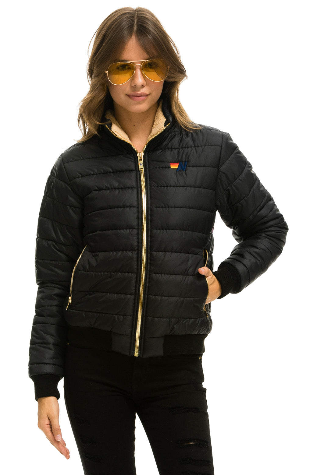 SUNBURST JACKET - GLOSSY BLACK - Image 2